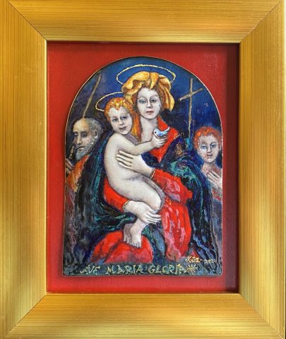 Madonna and Child with St Joseph and St John