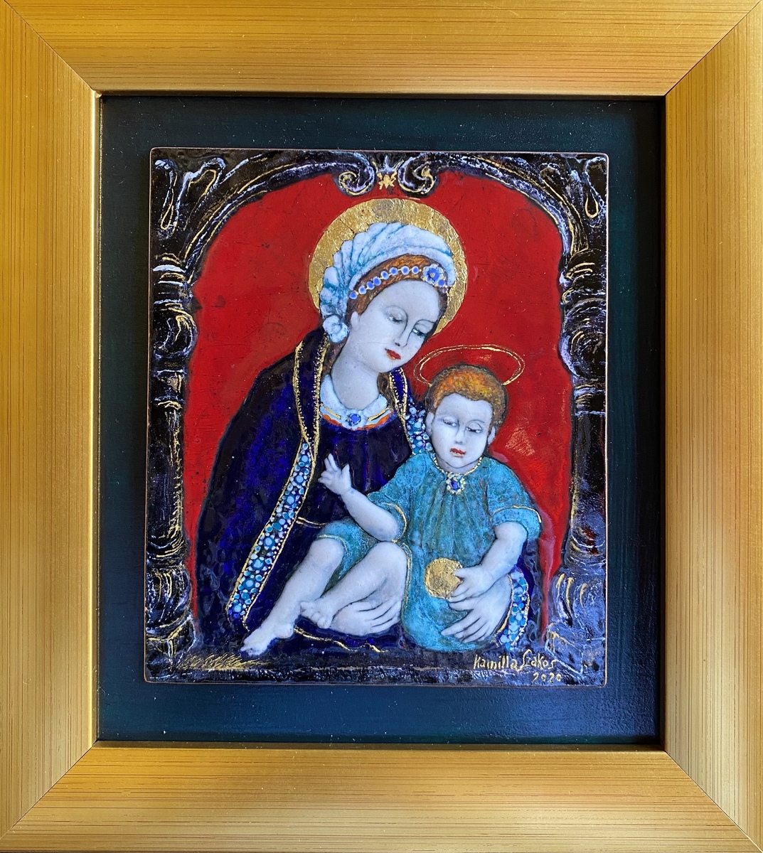 Madonna and Child with Golden Apple